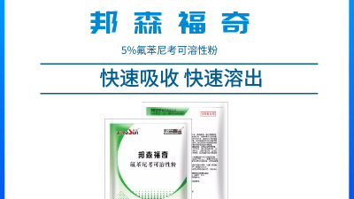 上海邦森兽药知识--怎样用氟苯尼考才能把它的临床治疗价值最大化？