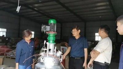 河南科学院生命学院参观明磊邦森厂区